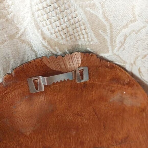 Asian Hand Carved Wood Mask - Picture 6 of 6